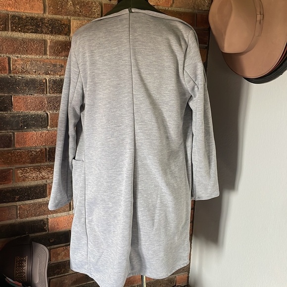 Fabletics Fleece lined Gray Outerwear - Picture 4 of 4